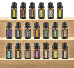 Aromatherapy Candle, Essential Oil, Ginger, Wormwood, Rose Sandalwood Essential Oil, Fragrant, Single Plant Oil, Fragrance Box. (Option: Set2)