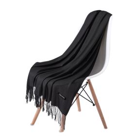 Clarissa Damita Fall Scarf (Color: Black)