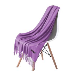 Clarissa Damita Fall Scarf (Color: Purple)