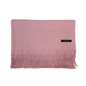 Clarissa Damita Fall Scarf (Color: Light Pink)