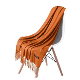 Clarissa Damita Fall Scarf (Color: Burnt Orange)