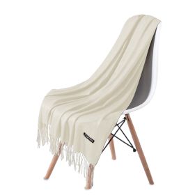 Clarissa Damita Fall Scarf (Color: Beige)